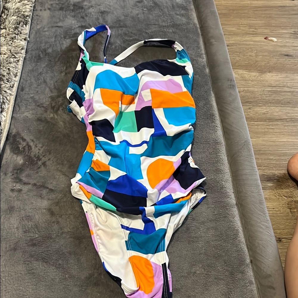 Nautica Colorful One Piece Swimsuit